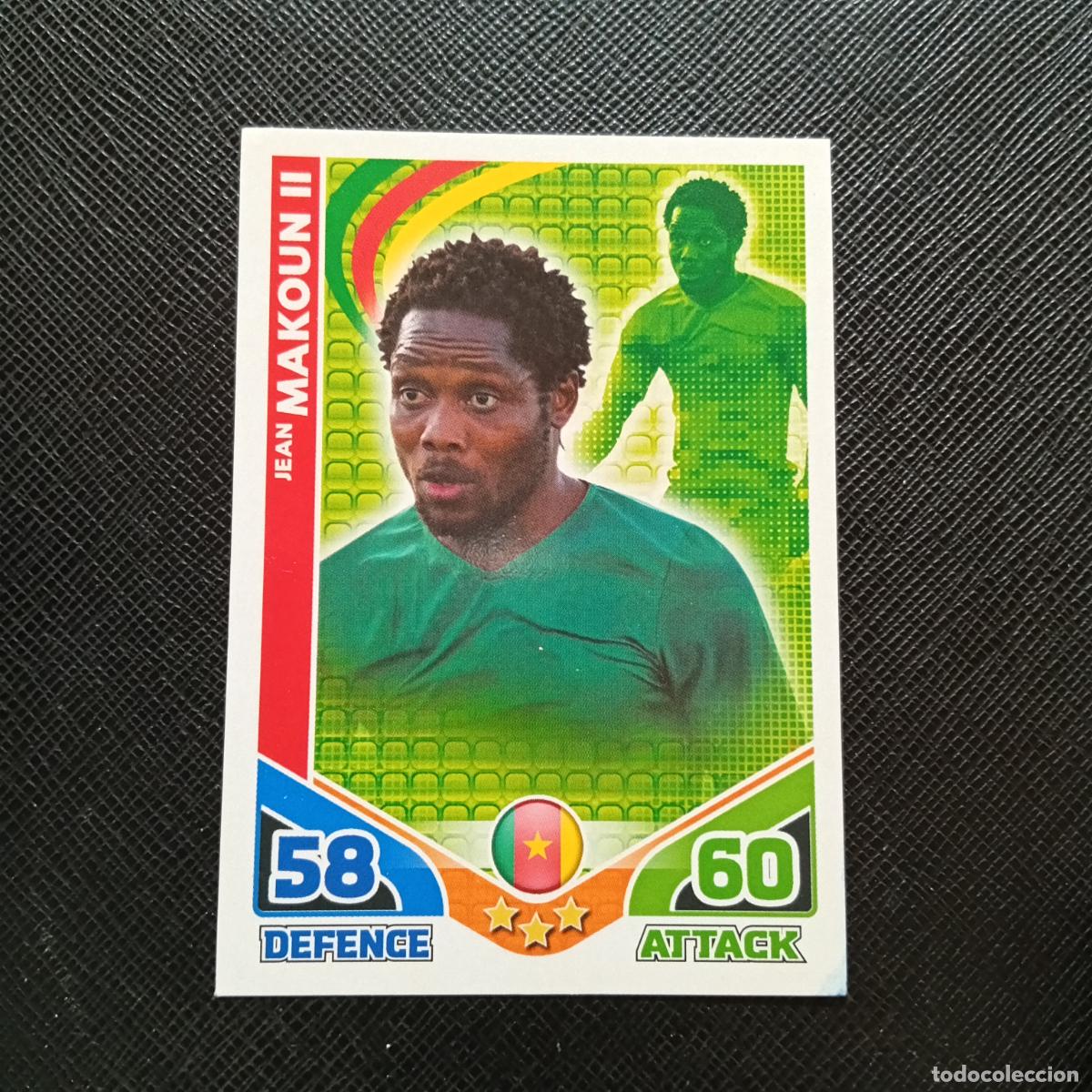 Cromos de Futebol: MAKOUN II CAMERUN MATCH ATTAX SOUTH AFRICA 2010 MUNDIAL CROMO WORLD FUTBOL 10 - A209 PG28 B