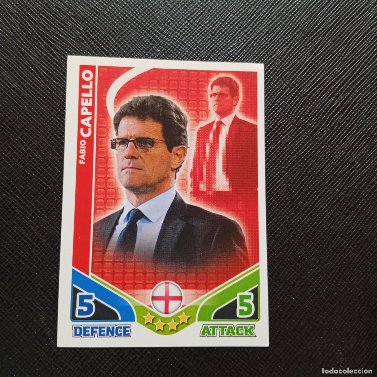 Cromos de F&uacute;tbol: CAPELLO INGLATERRA MATCH ATTAX SOUTH AFRICA 2010 MUNDIAL CROMO WORLD FUTBOL 10 - A209 PG29