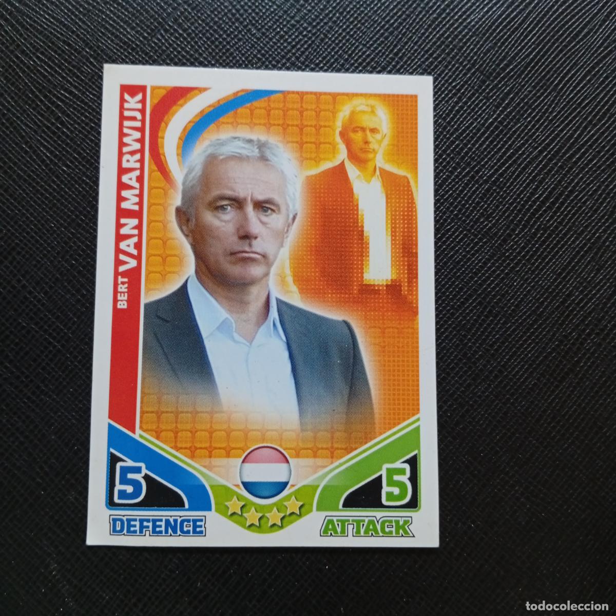 Cromos de F&uacute;tbol: VAN MARWIJK HOLANDA MATCH ATTAX SOUTH AFRICA 2010 MUNDIAL CROMO WORLD FUTBOL 10 - A209 PG29