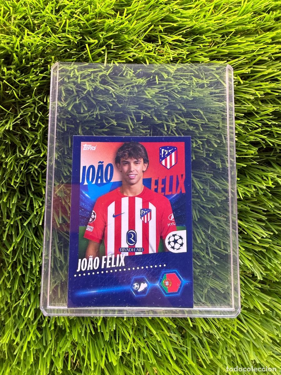 Cromos de F&uacute;tbol: N&ordm; 81 Joao F&eacute;lix Atl&eacute;tico de Madrid UEFA Champions League Stickers 23 24