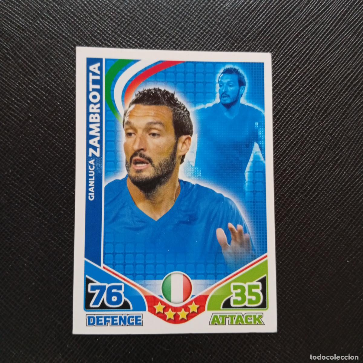 Cromos de F&uacute;tbol: ZAMBROTTA ITALIA MATCH ATTAX SOUTH AFRICA 2010 MUNDIAL CROMO WORLD FUTBOL 10 - A209 PG29