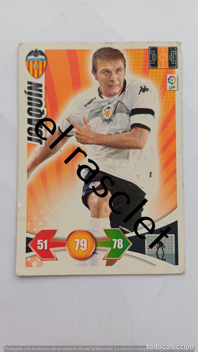 Cromos de F&uacute;tbol: CARTA/CROMO -PANINI - ADRENALYN XL 2009-10 - JOAQU&Iacute;N - VALENCIA C.F.