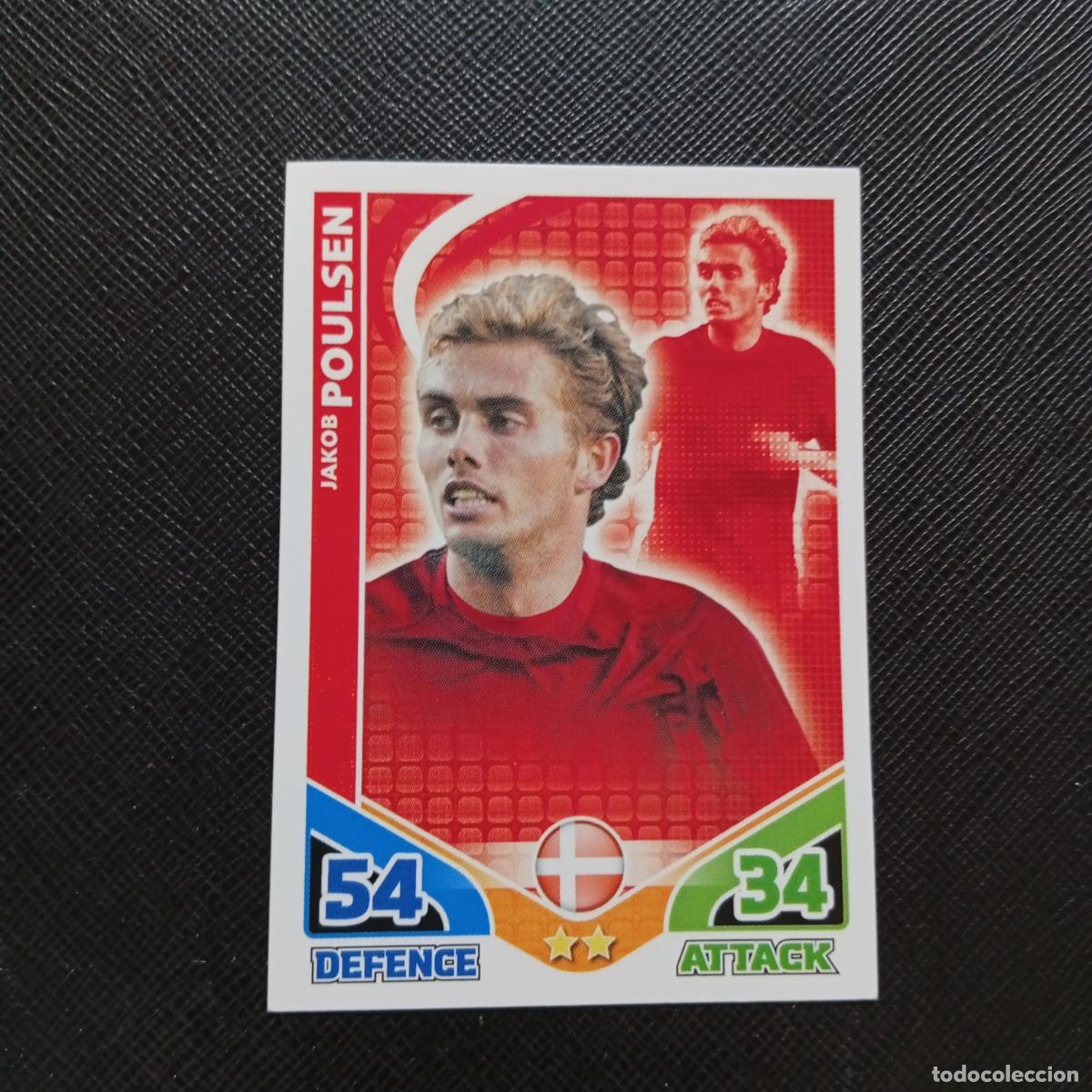 Cromos de F&uacute;tbol: POULSEN DINAMARCA MATCH ATTAX SOUTH AFRICA 2010 MUNDIAL CROMO WORLD FUTBOL 10 - A209 PG30