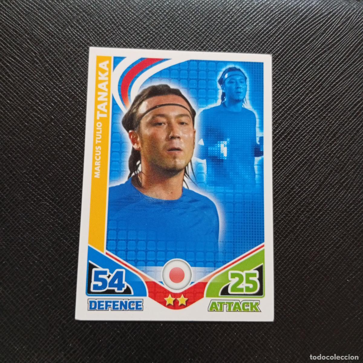 Figurine di Calcio: TANAKA JAPON MATCH ATTAX SOUTH AFRICA 2010 MUNDIAL CROMO WORLD FUTBOL 10 - A209 PG30