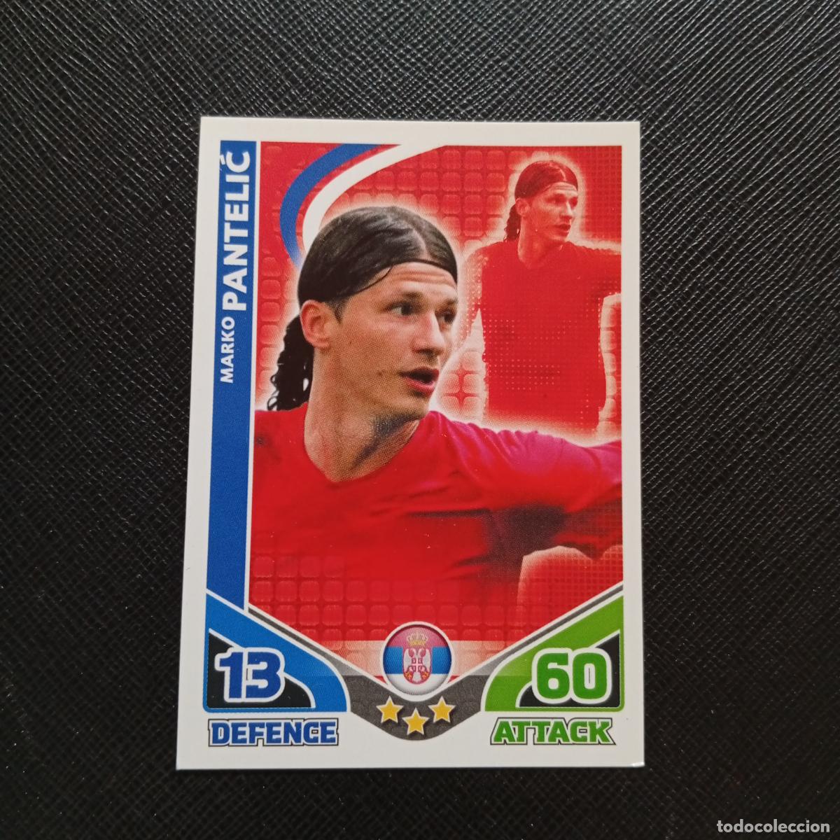 Figurine di Calcio: PANTELIC SERBIA MATCH ATTAX SOUTH AFRICA 2010 MUNDIAL CROMO WORLD FUTBOL 10 - A150 PG37