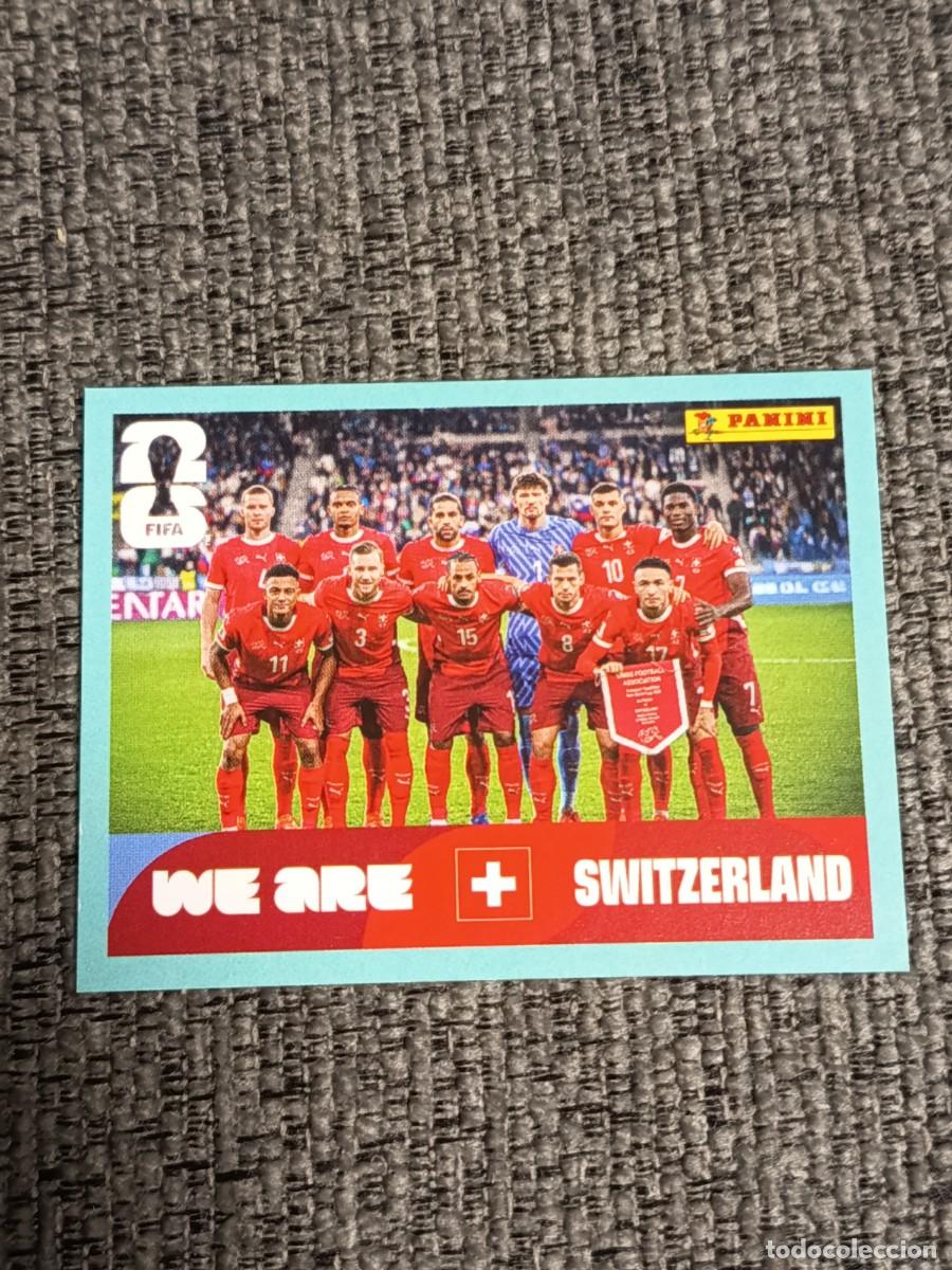 Figurine di Calcio: ALINEACI&Oacute;N SUIZA SUI 13 STICKER MUNDIAL 2026 PANINI FIFA WORLD CUP NUEVO
