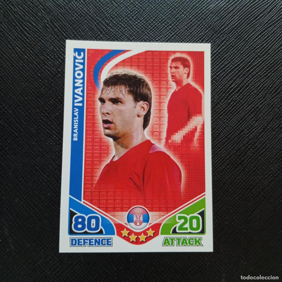 Figurine di Calcio: IVANOVIC SERBIA MATCH ATTAX SOUTH AFRICA 2010 MUNDIAL CROMO WORLD FUTBOL 10 - A150 PG55