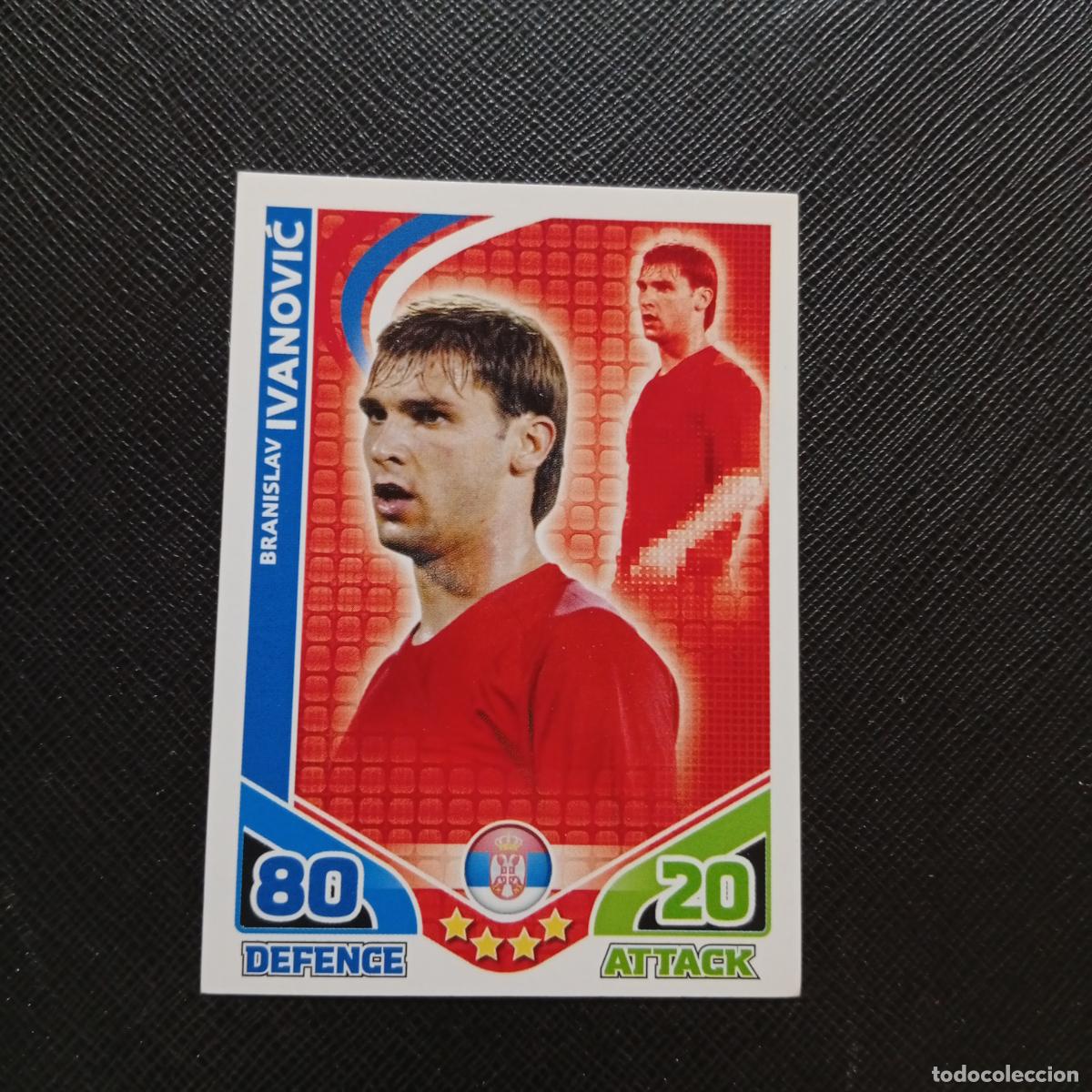 Cromos de Futebol: IVANOVIC SERBIA MATCH ATTAX SOUTH AFRICA 2010 MUNDIAL CROMO WORLD FUTBOL 10 - A150 PG64