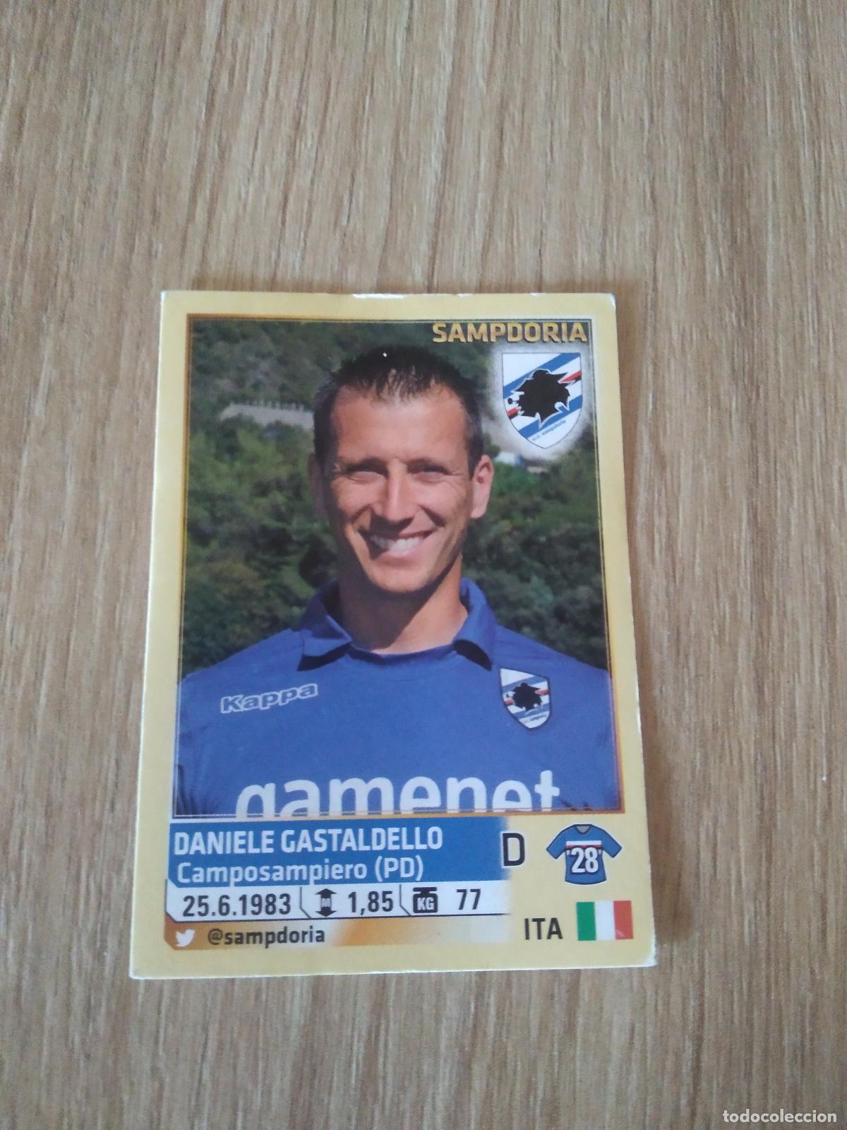 Fu&szlig;ball-Sticker: 485 DANIELE GASTALDELLO SAMPDORIA CROMO FUTBOL PANINI LIGA ITALIA 13-14 CALCIATORI 2013-2014