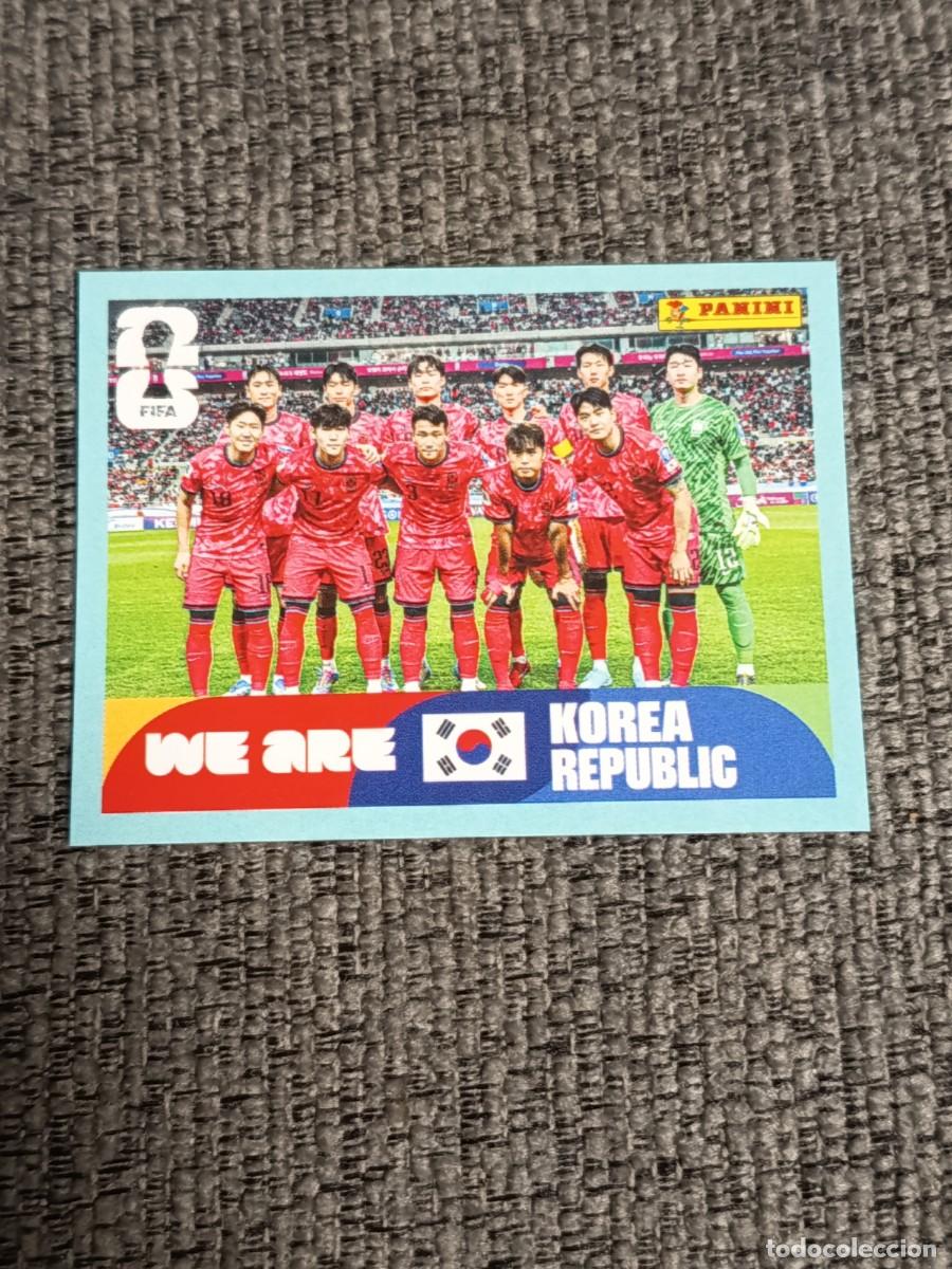 Fu&szlig;ball-Sticker: ALINEACI&Oacute;N COREA DEL SUR KOR 13 STICKER MUNDIAL 2026 PANINI FIFA WORLD CUP NUEVO