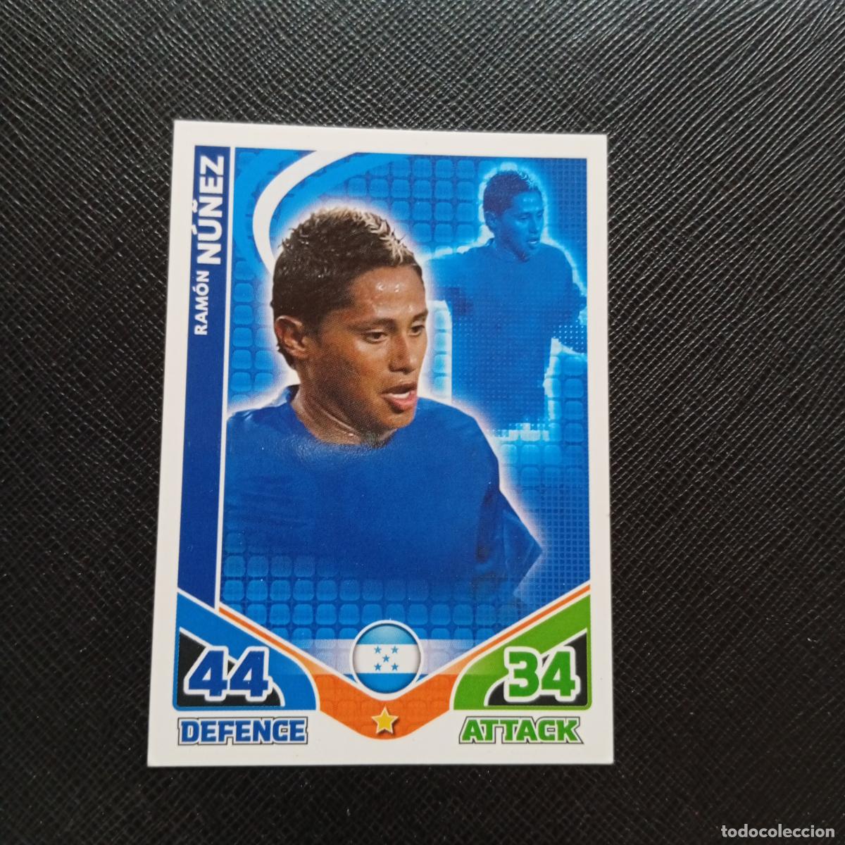 Fu&szlig;ball-Sticker: NU&Ntilde;EZ HONDURAS MATCH ATTAX SOUTH AFRICA 2010 MUNDIAL CROMO WORLD FUTBOL 10 - A150 PG82
