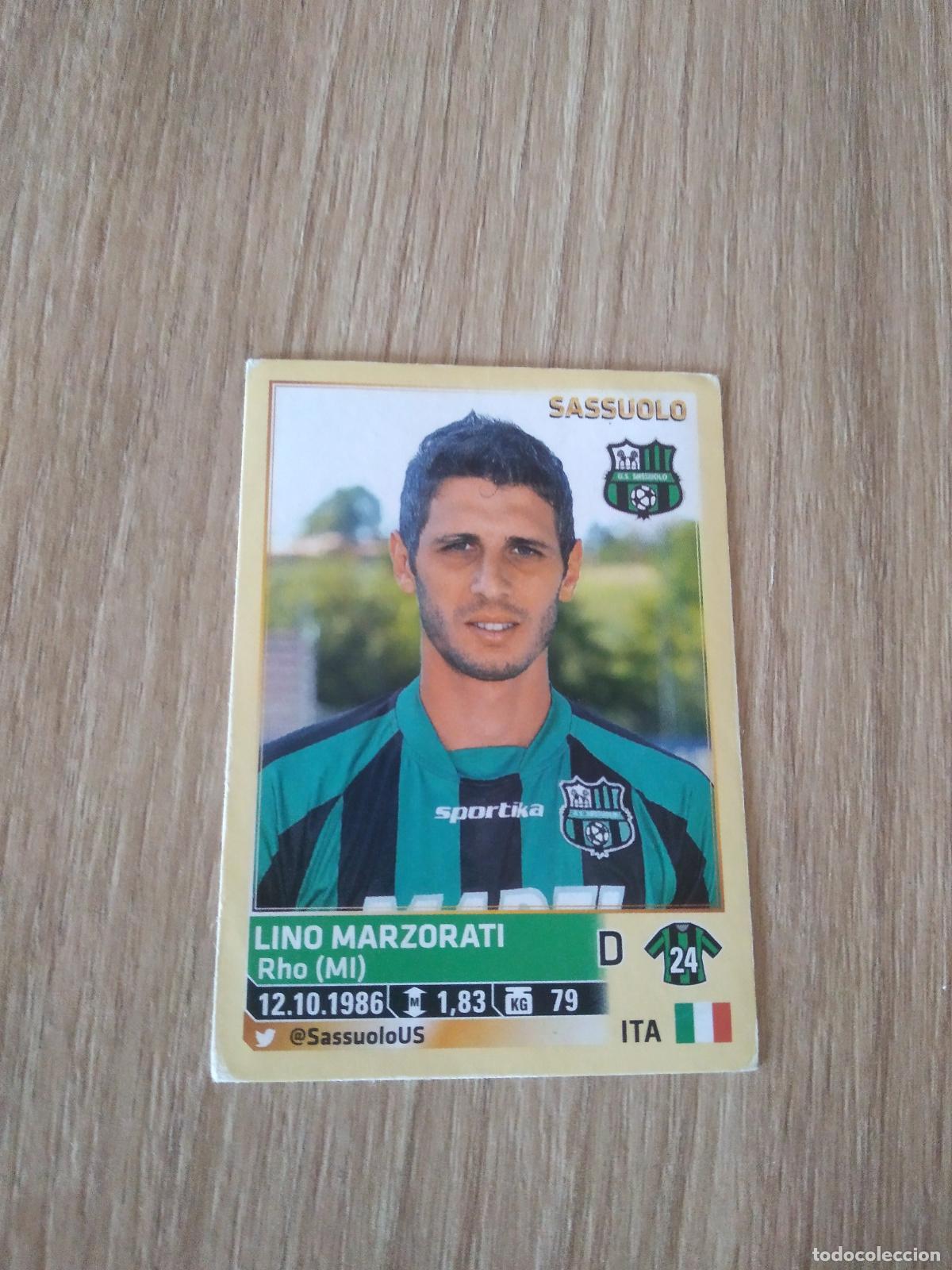 Fu&szlig;ball-Sticker: 516 LINO MARZORATI SASSUOLO CROMO FUTBOL PANINI LIGA ITALIA 13-14 CALCIATORI 2013-2014