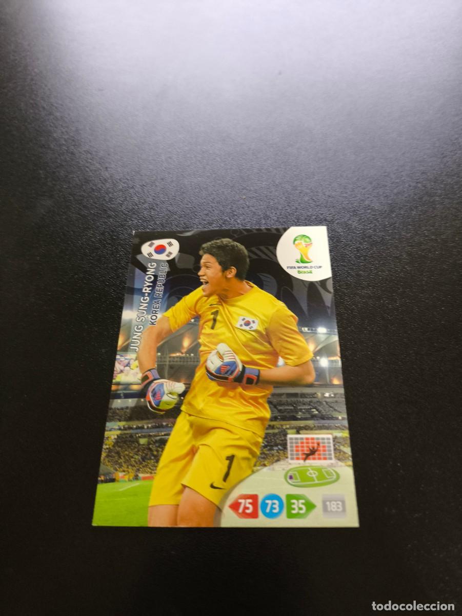Fu&szlig;ball-Sticker: Jung Sung-Ryong KOREA COREA DEL SUR PANINI ADRENALYN XL WORLD CUP MUNDIAL BRASIL 2014 NO LIGA ESTE