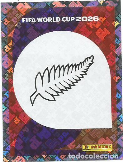 Cartes &agrave; collectionner de Football: MUNDIAL FIFA CUP 2026 - PANINI - ESCUDO NUEVA ZELANDA - NZL 1