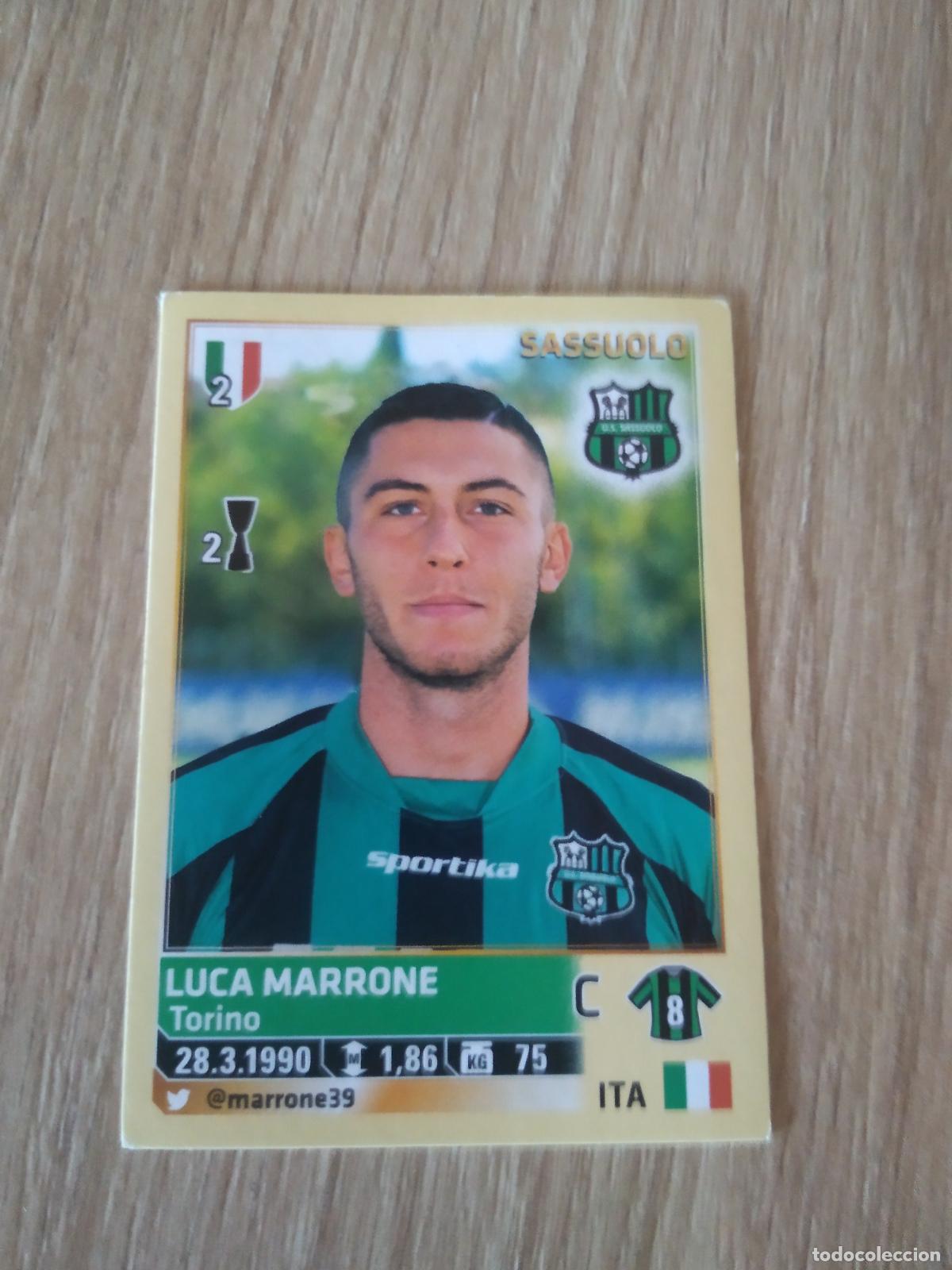 Fu&szlig;ball-Sticker: 524 LUCA MARRONE SASSUOLO CROMO FUTBOL PANINI LIGA ITALIA 13-14 CALCIATORI 2013-2014