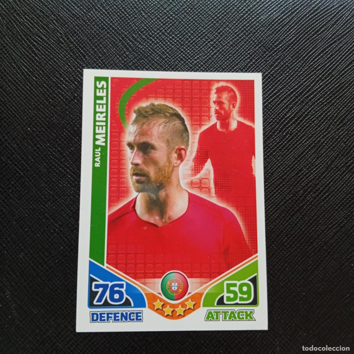 Fu&szlig;ball-Sticker: MEIRELLES PORTUGAL MATCH ATTAX SOUTH AFRICA 2010 MUNDIAL CROMO WORLD FUTBOL 10 - A150 PG109