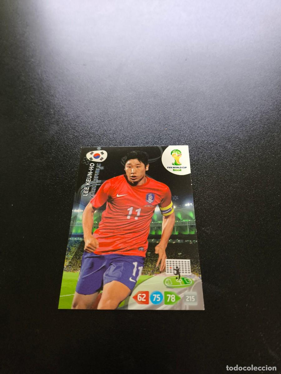 Fu&szlig;ball-Sticker: Lee Keun-Ho KOREA DEL SUR PANINI ADRENALYN XL WORLD CUP MUNDIAL BRASIL 2014 NO LIGA ESTE