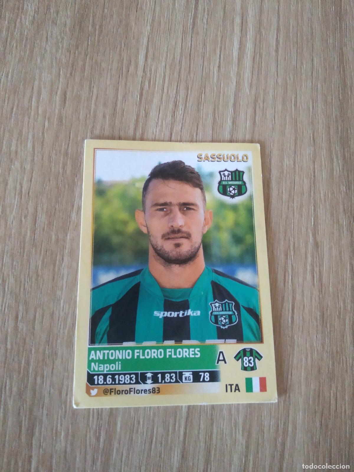 Fu&szlig;ball-Sticker: 530 ANTONIO FLORO FLORES SASSUOLO CROMO FUTBOL PANINI LIGA ITALIA 13-14 CALCIATORI 2013-2014