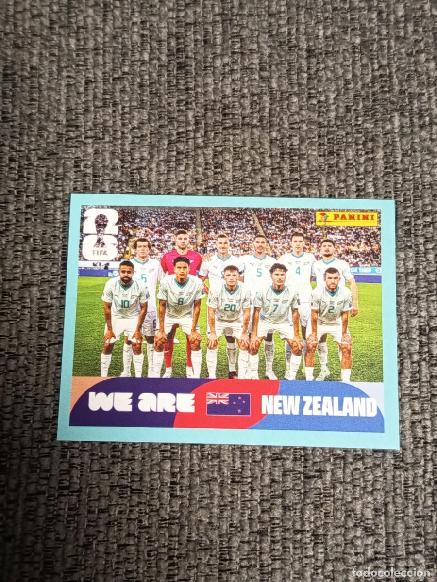 Fu&szlig;ball-Sticker: ALINEACI&Oacute;N NUEVA ZELANDA NZL 13 STICKER MUNDIAL 2026 PANINI FIFA WORLD CUP NUEVO