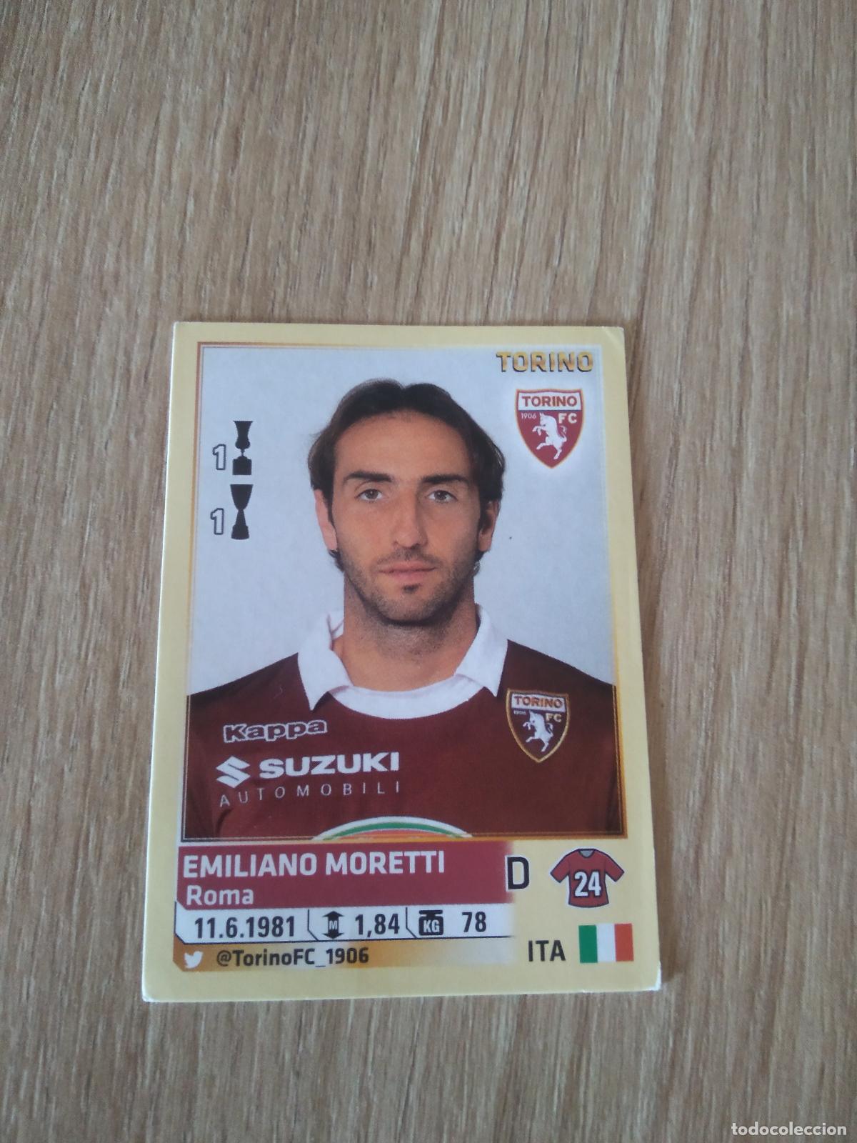 Fu&szlig;ball-Sticker: 545 EMILIANO MORETTI TORINO CROMO FUTBOL PANINI LIGA ITALIA 13-14 CALCIATORI 2013-2014