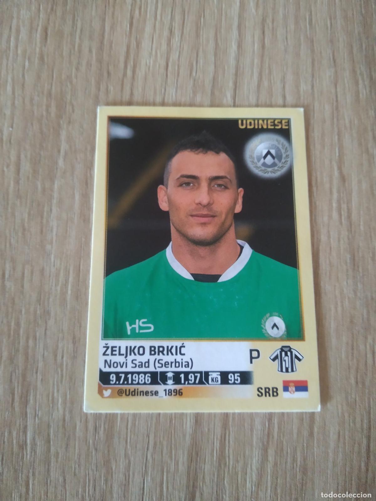 Fu&szlig;ball-Sticker: 570 ZELJKO BRKIC UDINESE CROMO FUTBOL PANINI LIGA ITALIA 13-14 CALCIATORI 2013-2014