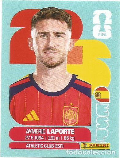 Cartes &agrave; collectionner de Football: MUNDIAL FIFA CUP 2026 - PANINI - ESPA&Ntilde;A - AYMERIC LAPORTE - ESP 4