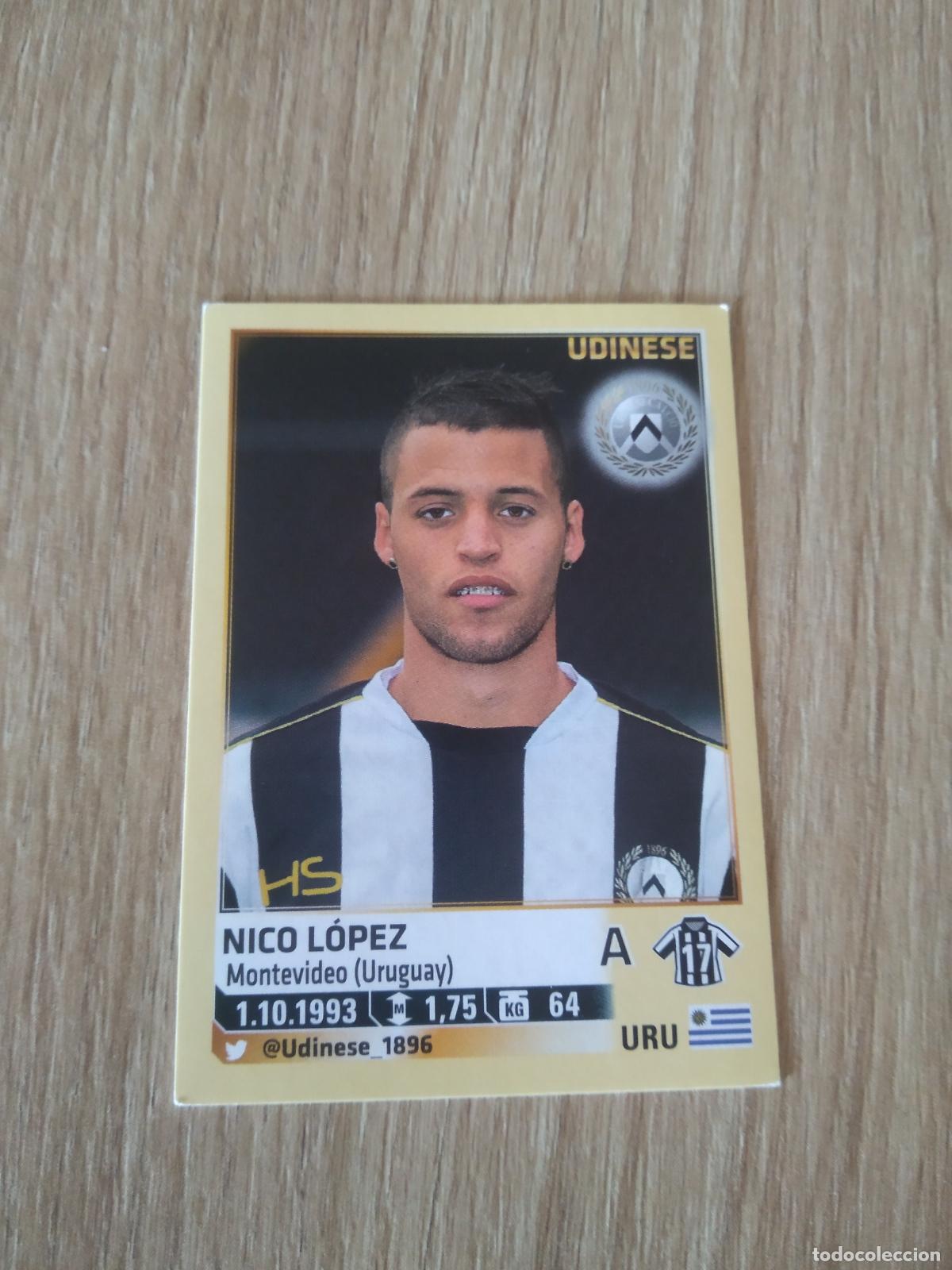 Fu&szlig;ball-Sticker: 586 NICO LOPEZ UDINESE CROMO FUTBOL PANINI LIGA ITALIA 13-14 CALCIATORI 2013-2014