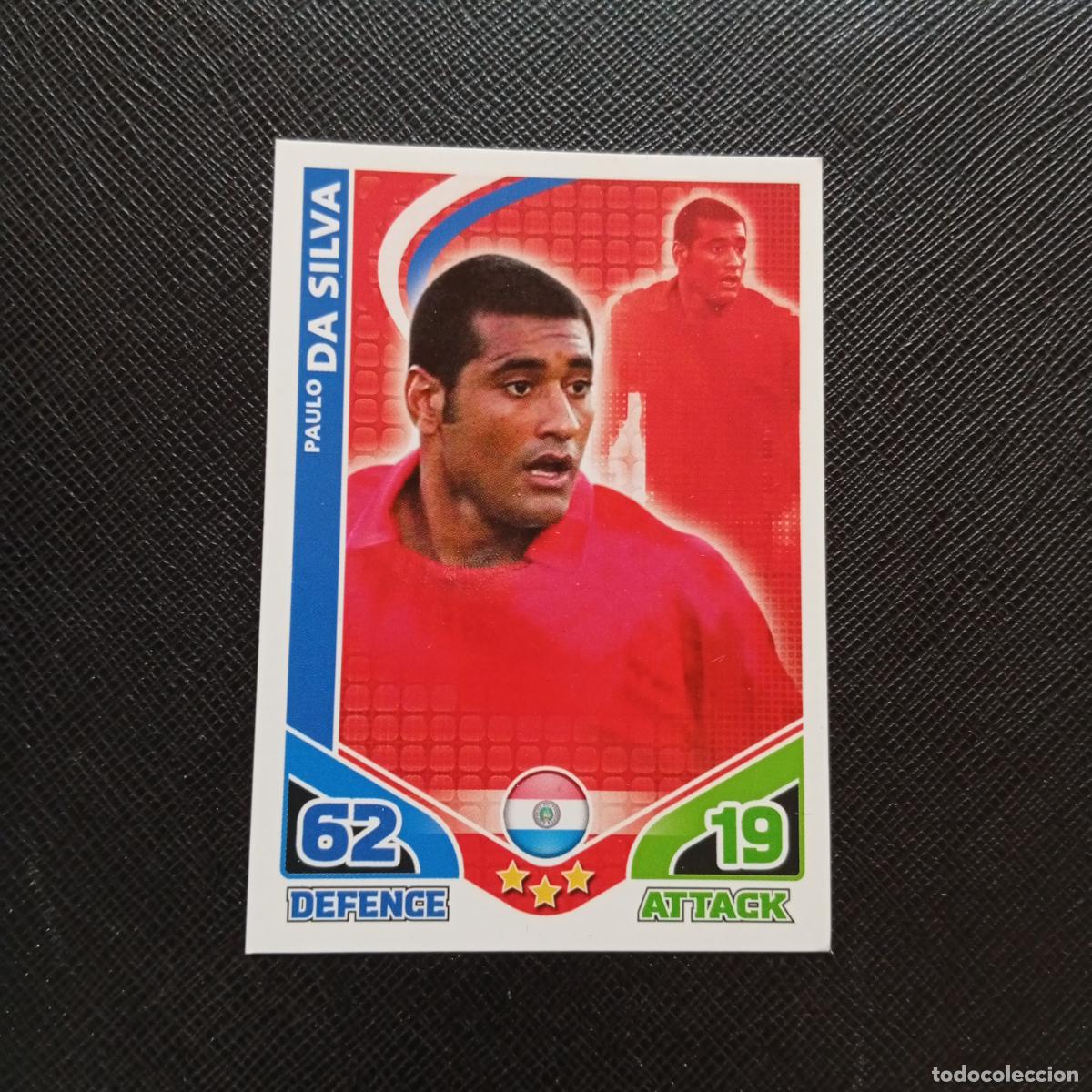 Cromos de f&uacute;tbol: DA SILVA PARAGUAY MATCH ATTAX SOUTH AFRICA 2010 MUNDIAL CROMO WORLD FUTBOL 10 - A150 PG127