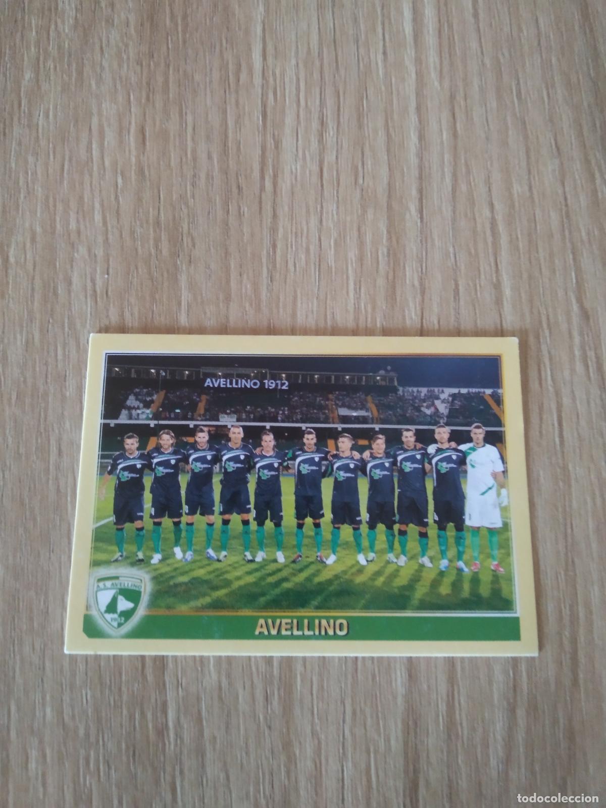 Cromos de f&uacute;tbol: 593 EQUIPO PLANTILLA AVELLINO CROMO FUTBOL PANINI LIGA ITALIA 13-14 CALCIATORI 2013-2014