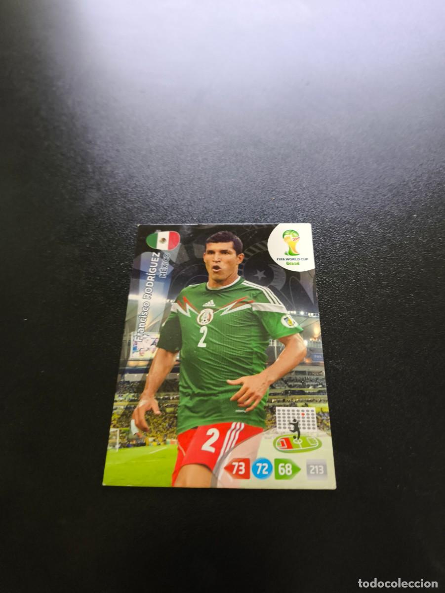 Cromos de f&uacute;tbol: Francisco Rodr&iacute;guez MEXICO PANINI ADRENALYN XL WORLD CUP MUNDIAL BRASIL 2014 NO LIGA ESTE
