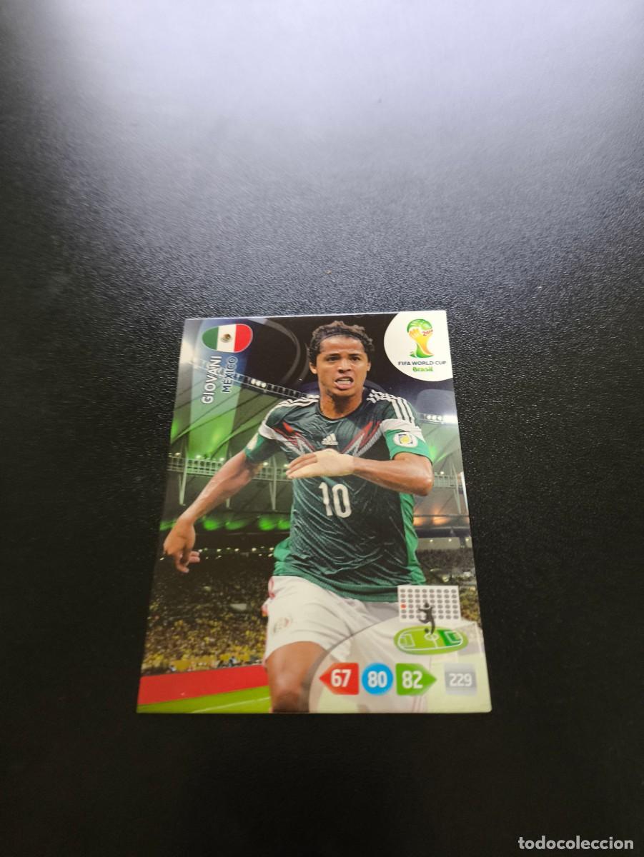 Cromos de f&uacute;tbol: Giovani Dos Santos MEXICO PANINI ADRENALYN XL WORLD CUP MUNDIAL BRASIL 2014 NO LIGA ESTE