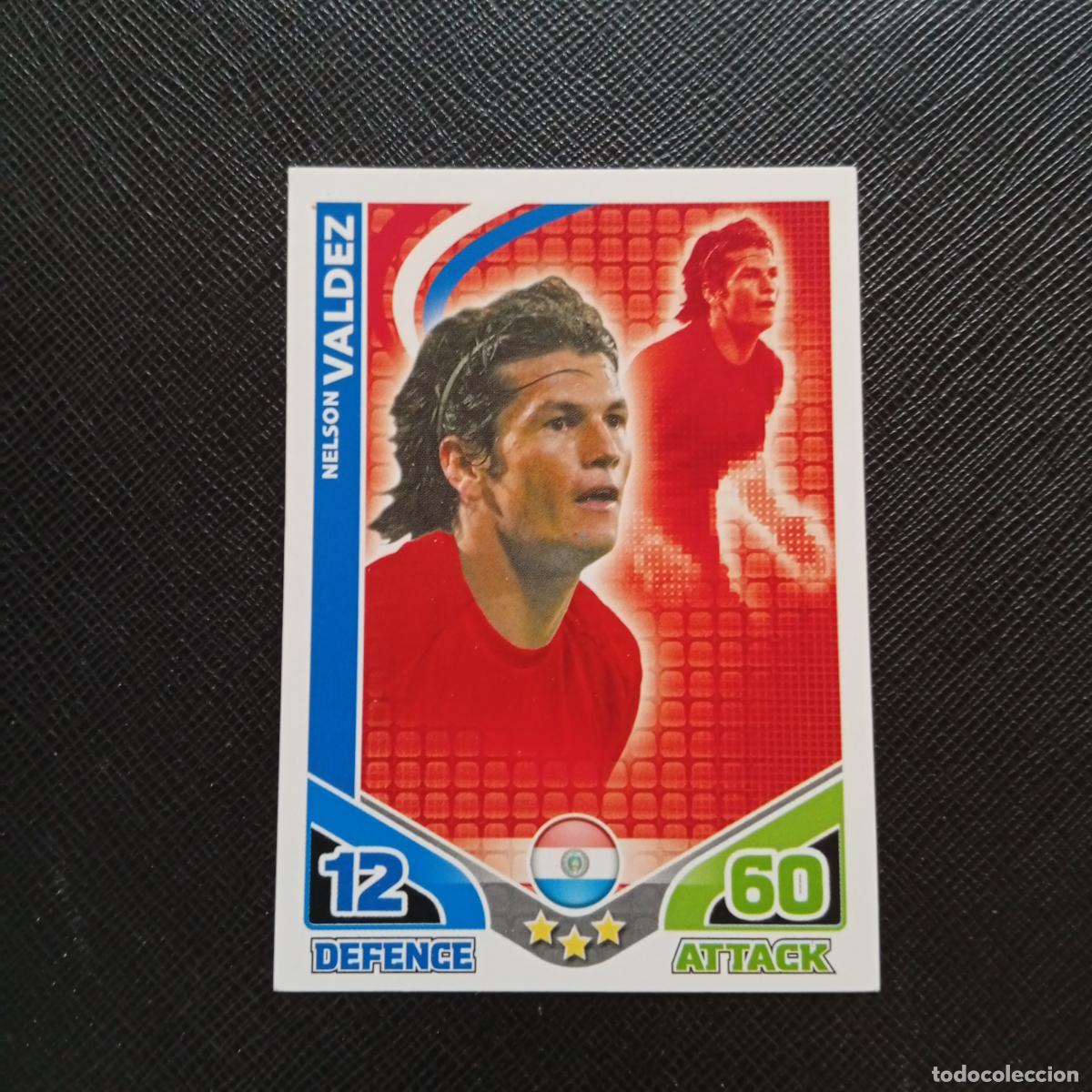 Cromos de f&uacute;tbol: VALDEZ PARAGUAY MATCH ATTAX SOUTH AFRICA 2010 MUNDIAL CROMO WORLD FUTBOL 10 - A150 PG163