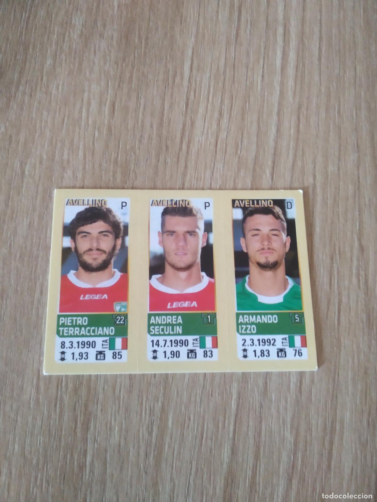 Cromos de f&uacute;tbol: 594 TERRACCIANO SECULIN ARMANDO IZZO CROMO FUTBOL PANINI LIGA ITALIA 13-14 CALCIATORI 2013-2014