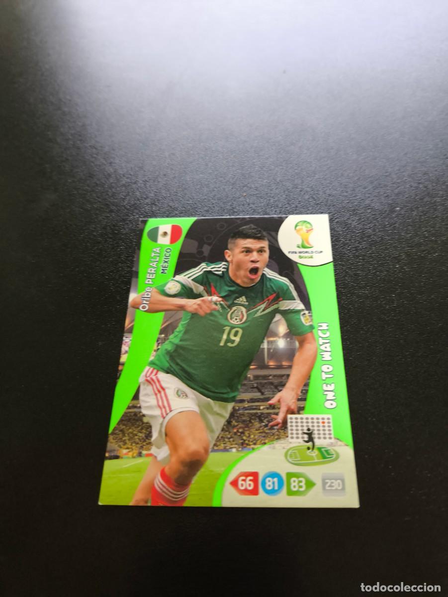 Cromos de f&uacute;tbol: Oribe Peralta ONE TO WATCH MEXICO PANINI ADRENALYN XL WORLD CUP MUNDIAL BRASIL 2014 NO LIGA ESTE