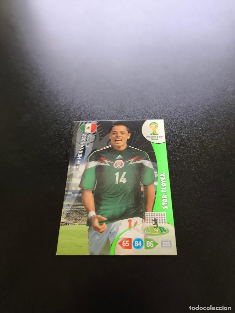 Cromos de f&uacute;tbol: Javier Hern&aacute;ndez STAR PLAYER MEXICO PANINI ADRENALYN XL WORLD CUP MUNDIAL BRASIL 2014 NO LIGA ESTE