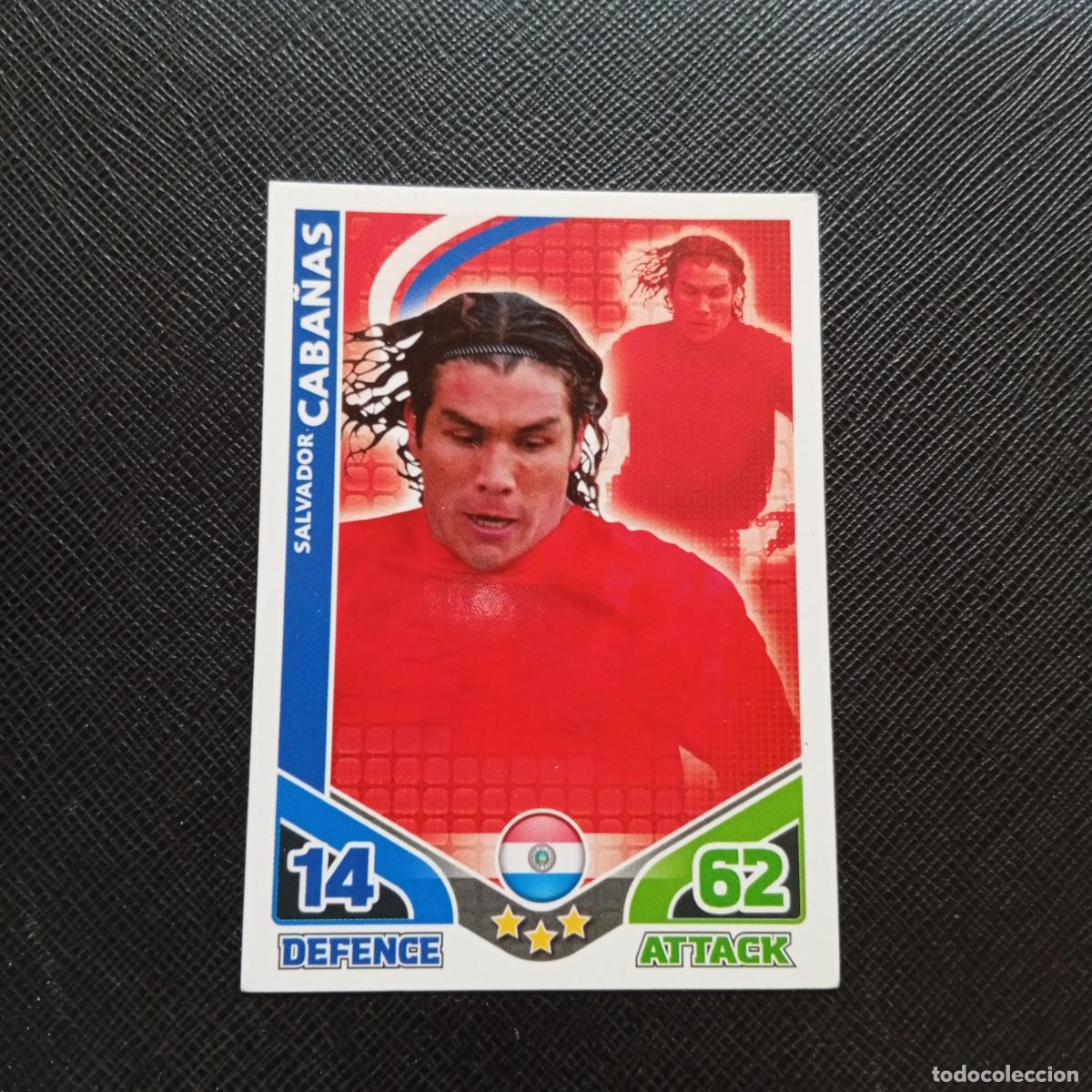 Cromos de f&uacute;tbol: CABA&Ntilde;AS PARAGUAY MATCH ATTAX SOUTH AFRICA 2010 MUNDIAL CROMO WORLD FUTBOL 10 - A150 PG172