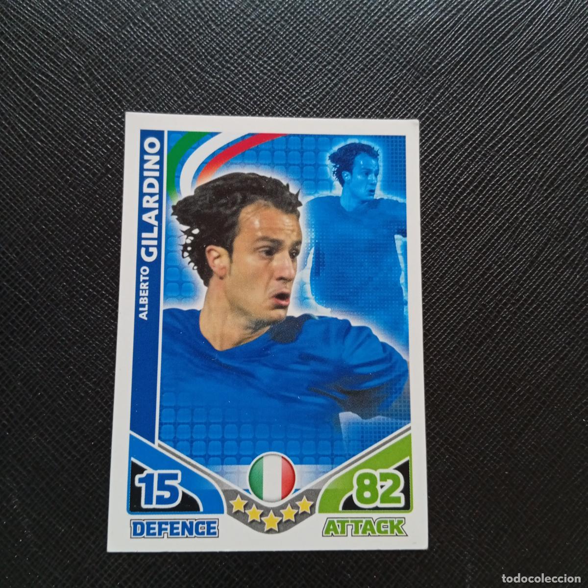 Cromos de f&uacute;tbol: GILARDINO ITALIA MATCH ATTAX SOUTH AFRICA 2010 MUNDIAL CROMO WORLD FUTBOL 10 - A150 PG172