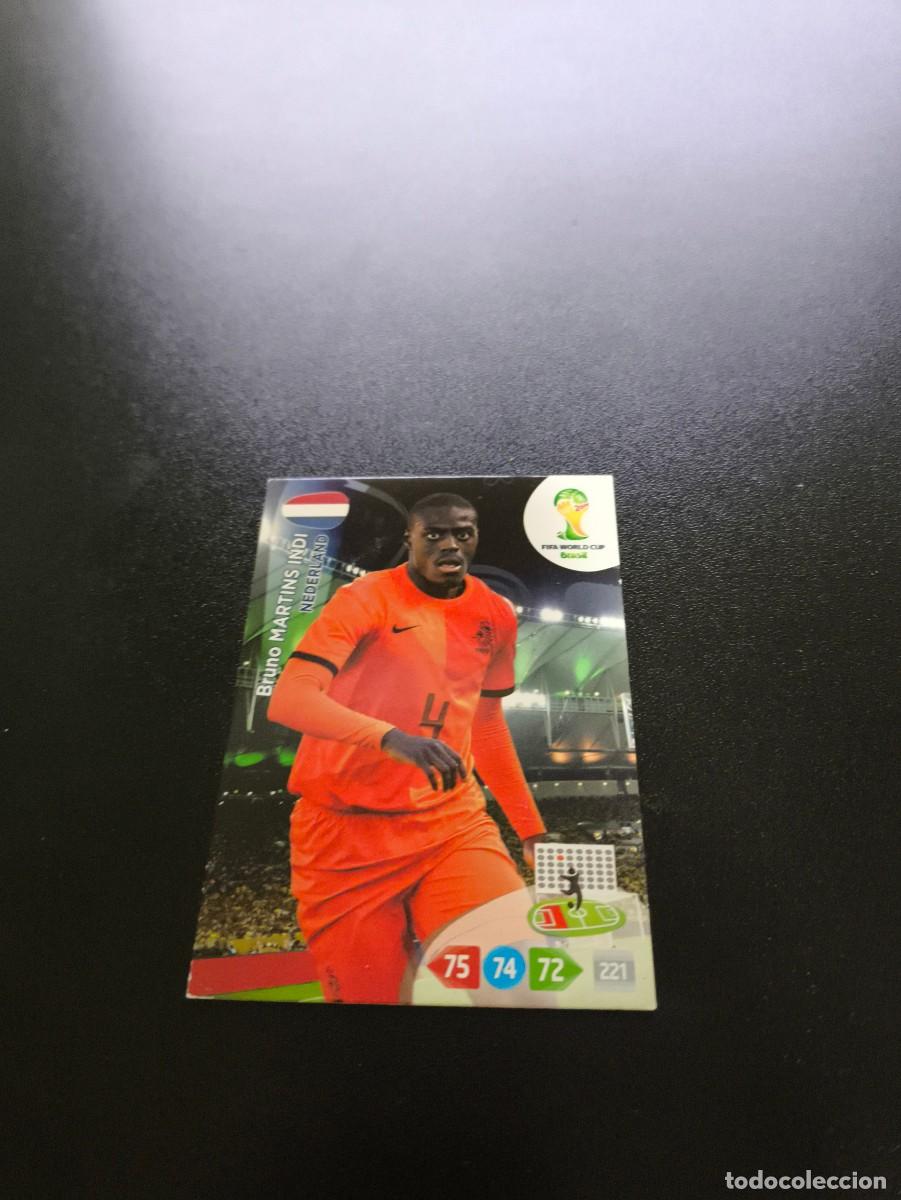 Cromos de F&uacute;tbol: Martins Indi NETHERLANDS HOLANDA PANINI ADRENALYN XL WORLD CUP MUNDIAL BRASIL 2014 NO LIGA ESTE