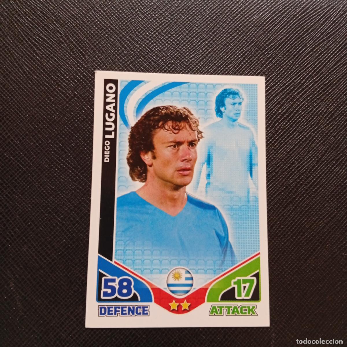 Cromos de F&uacute;tbol: LUGANO URUGUAY MATCH ATTAX SOUTH AFRICA 2010 MUNDIAL CROMO WORLD FUTBOL 10 - A150 PG181