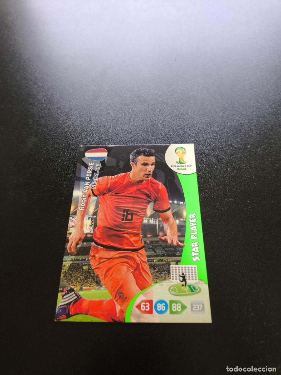 Cromos de F&uacute;tbol: Robin van Persie STAR PLAYER HOLANDA PANINI ADRENALYN XL WORLD CUP MUNDIAL BRASIL 2014 NO LIGA ESTE