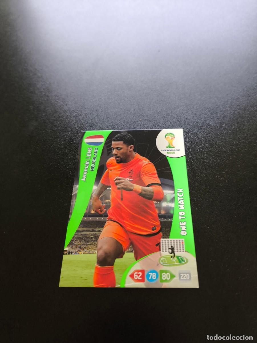 Cromos de F&uacute;tbol: Jeremain Lens ONE TO WATCH HOLANDA PANINI ADRENALYN XL WORLD CUP MUNDIAL BRASIL 2014 NO LIGA ESTE