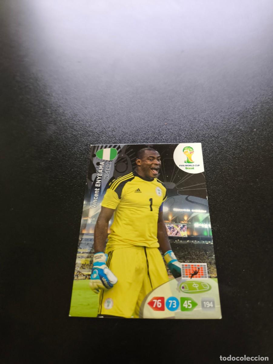 Cromos de F&uacute;tbol: Vincent Enyeama NIGERIA PANINI ADRENALYN XL WORLD CUP MUNDIAL BRASIL 2014 NO LIGA ESTE