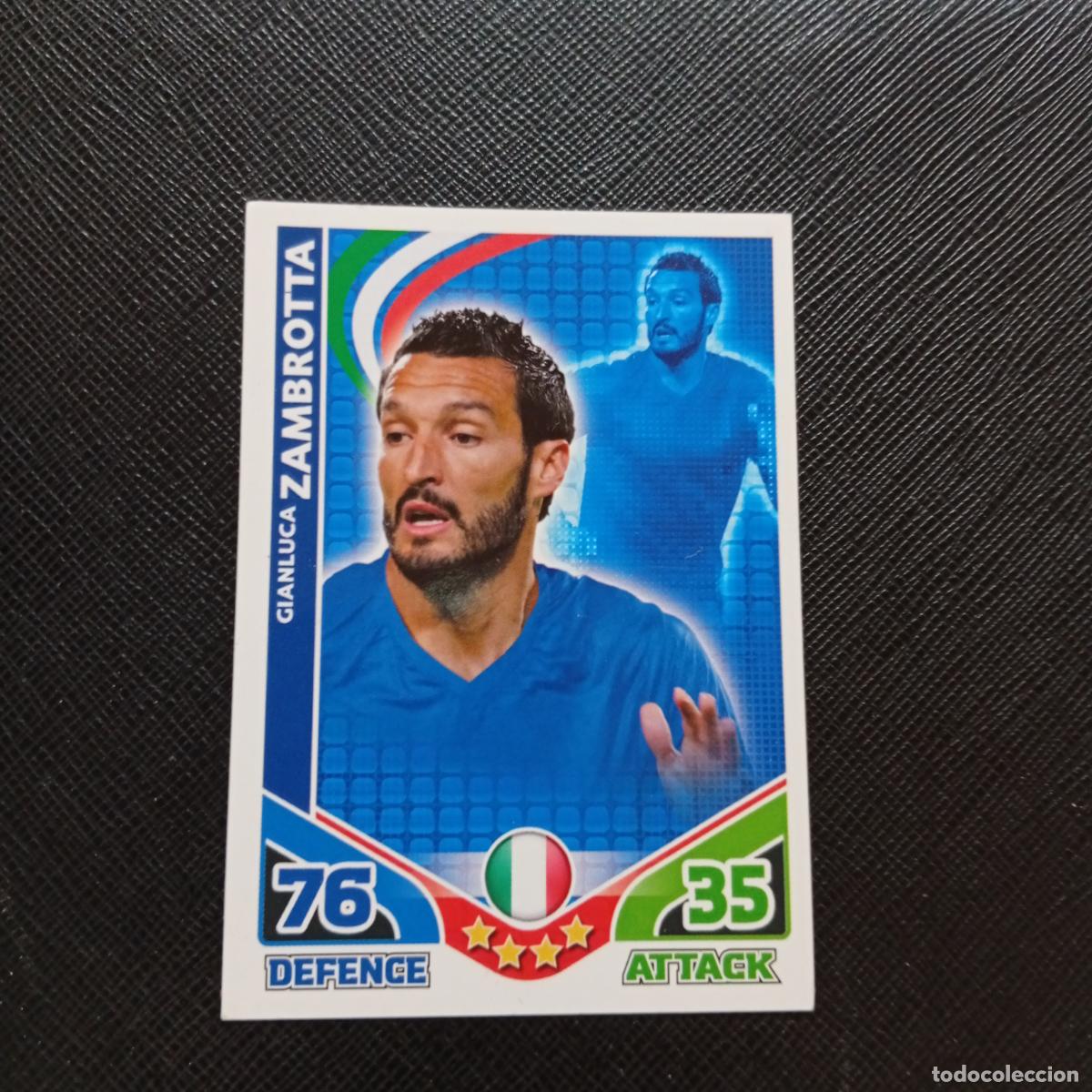 Cromos de F&uacute;tbol: ZAMBROTTA ITALIA MATCH ATTAX SOUTH AFRICA 2010 MUNDIAL CROMO WORLD FUTBOL 10 - A150 PG190