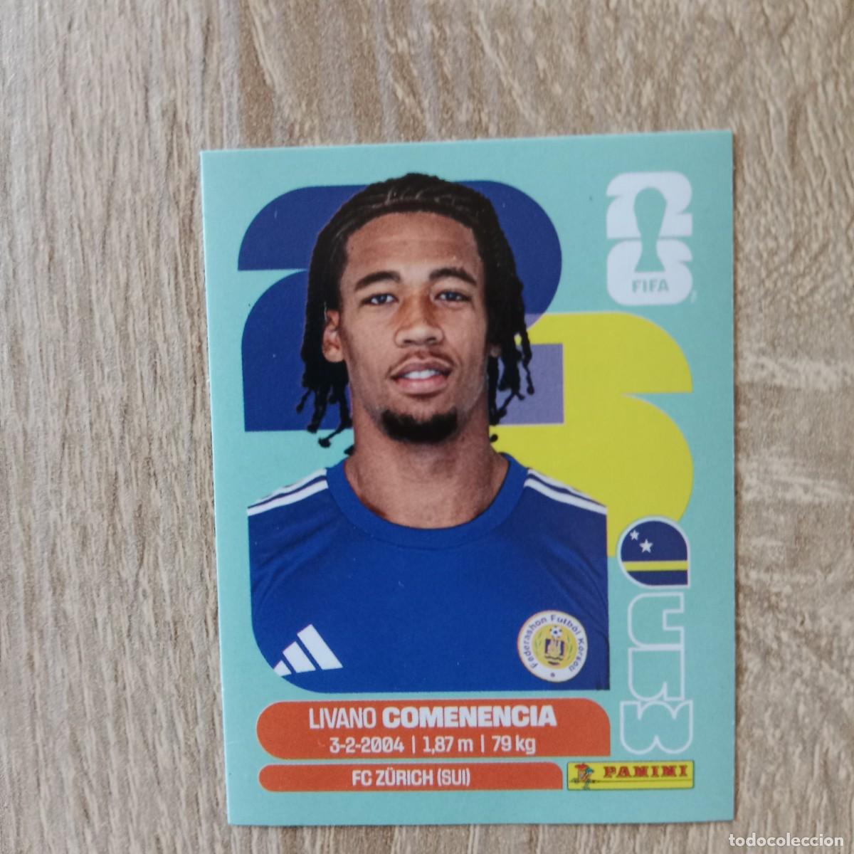 Cromos de F&uacute;tbol: LIVANO COMENENCIA , CURA&Ccedil;AO ,STICKER CROMO N&ordm; CUW 9 , FIFA WORLD CUP 2026 - PANINI - A&Ntilde;O 2026.