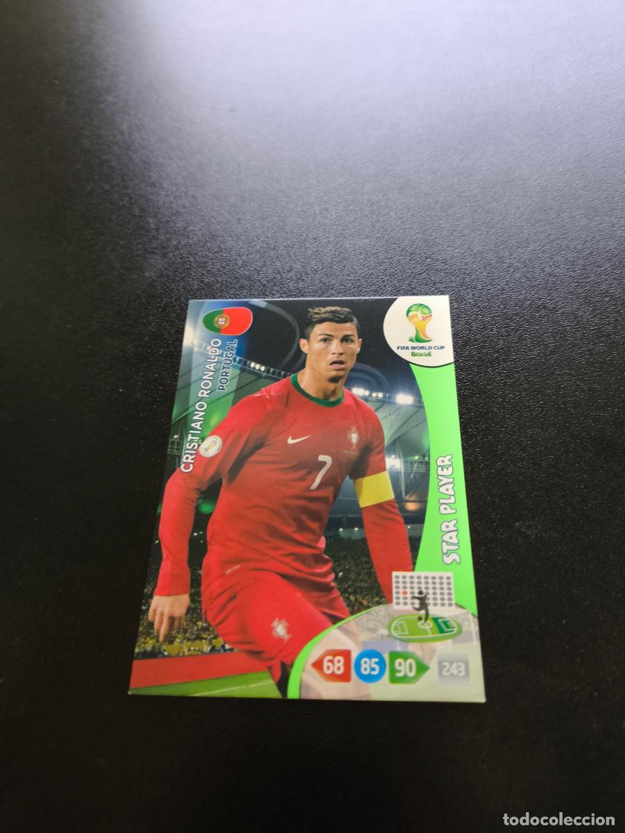 Cromos de F&uacute;tbol: Cristiano Ronaldo STAR PLAYER PORTUGAL PANINI ADRENALYN XL WORLD CUP MUNDIAL BRASIL 2014 N LIGA ESTE