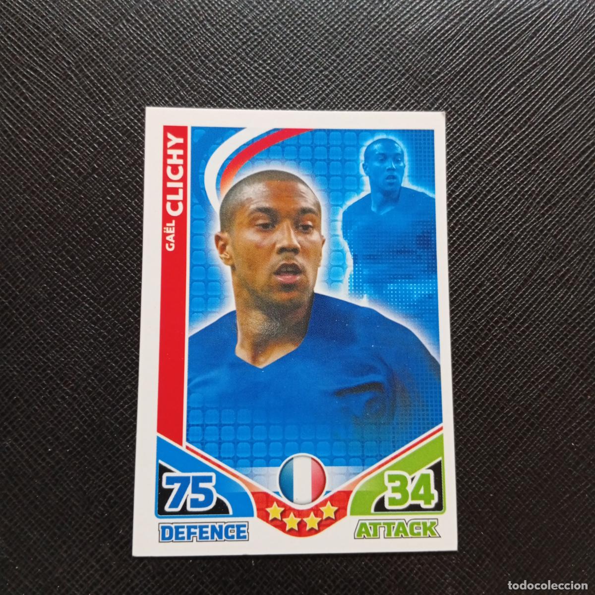 Cromos de F&uacute;tbol: CLICHY FRANCIA MATCH ATTAX SOUTH AFRICA 2010 MUNDIAL CROMO WORLD FUTBOL 10 - A150 PG199