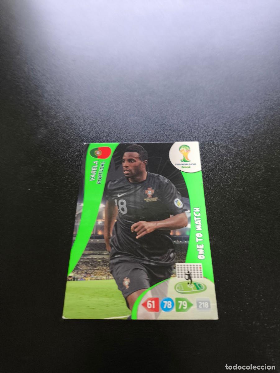 Cromos de F&uacute;tbol: Silvestre Varela ONE TO WATCH PORTUGAL PANINI ADRENALYN XL WORLD CUP MUNDIAL BRASIL 2014 N LIGA ESTE