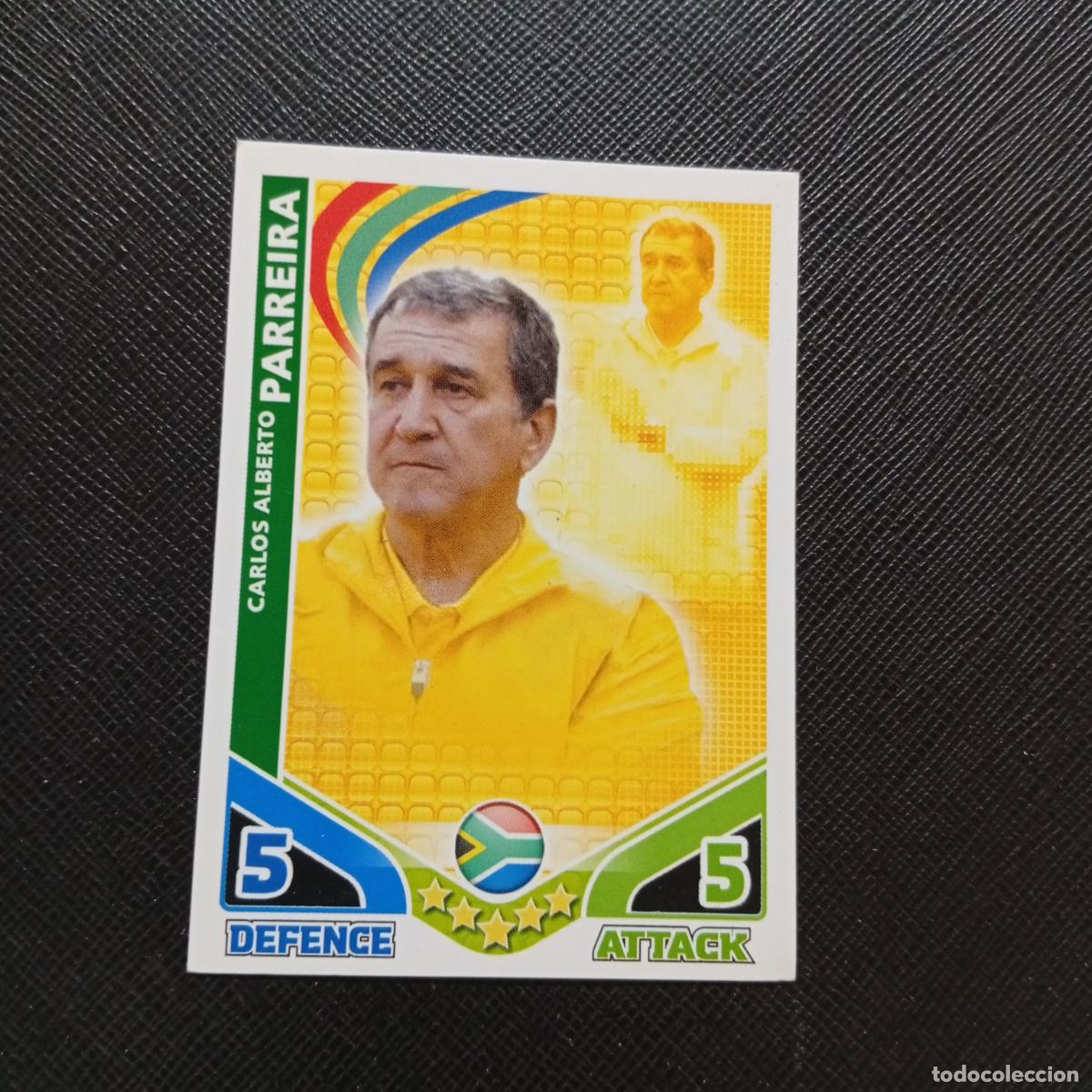 Cromos de F&uacute;tbol: PARREIRA SOUTH AFRICA MATCH ATTAX SOUTH AFRICA 2010 MUNDIAL CROMO WORLD FUTBOL 10 - A150 PG199