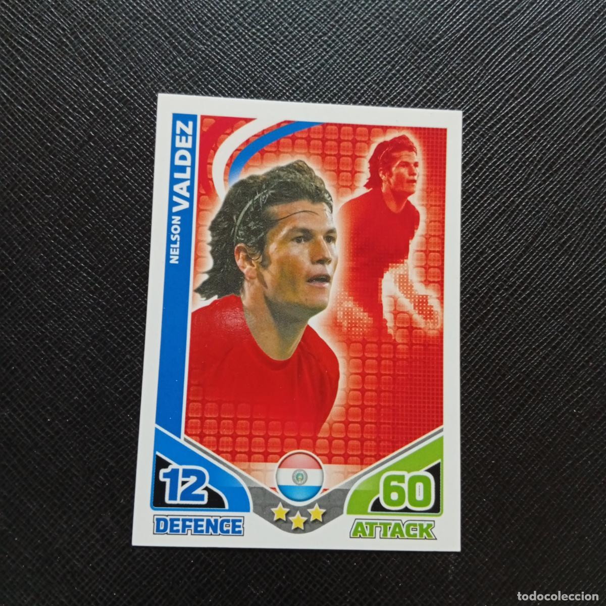 Cromos de F&uacute;tbol: VALDEZ PARAGUAY MATCH ATTAX SOUTH AFRICA 2010 MUNDIAL CROMO WORLD FUTBOL 10 - A150 PG208