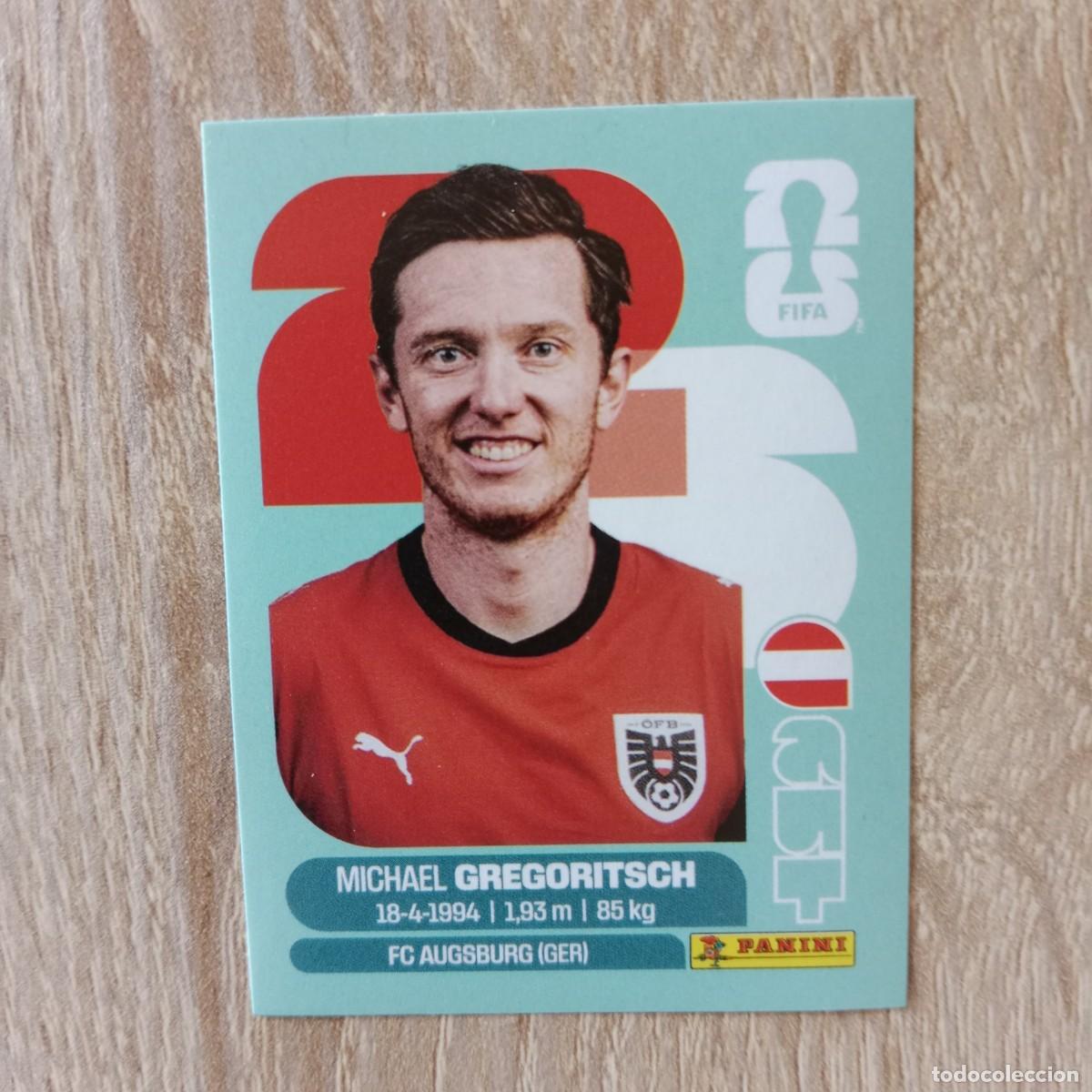Cromos de F&uacute;tbol: MICHAEL GREGORITSCH , AUSTRIA ,STICKER CROMO N&ordm; AUT 19 , FIFA WORLD CUP 2026 - PANINI - A&Ntilde;O 2026.